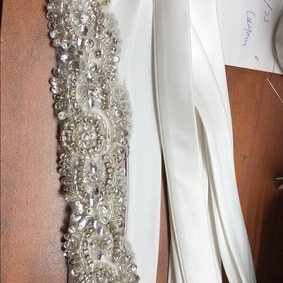 NWT SWAROVSKI BRIDAL BELT main image 4